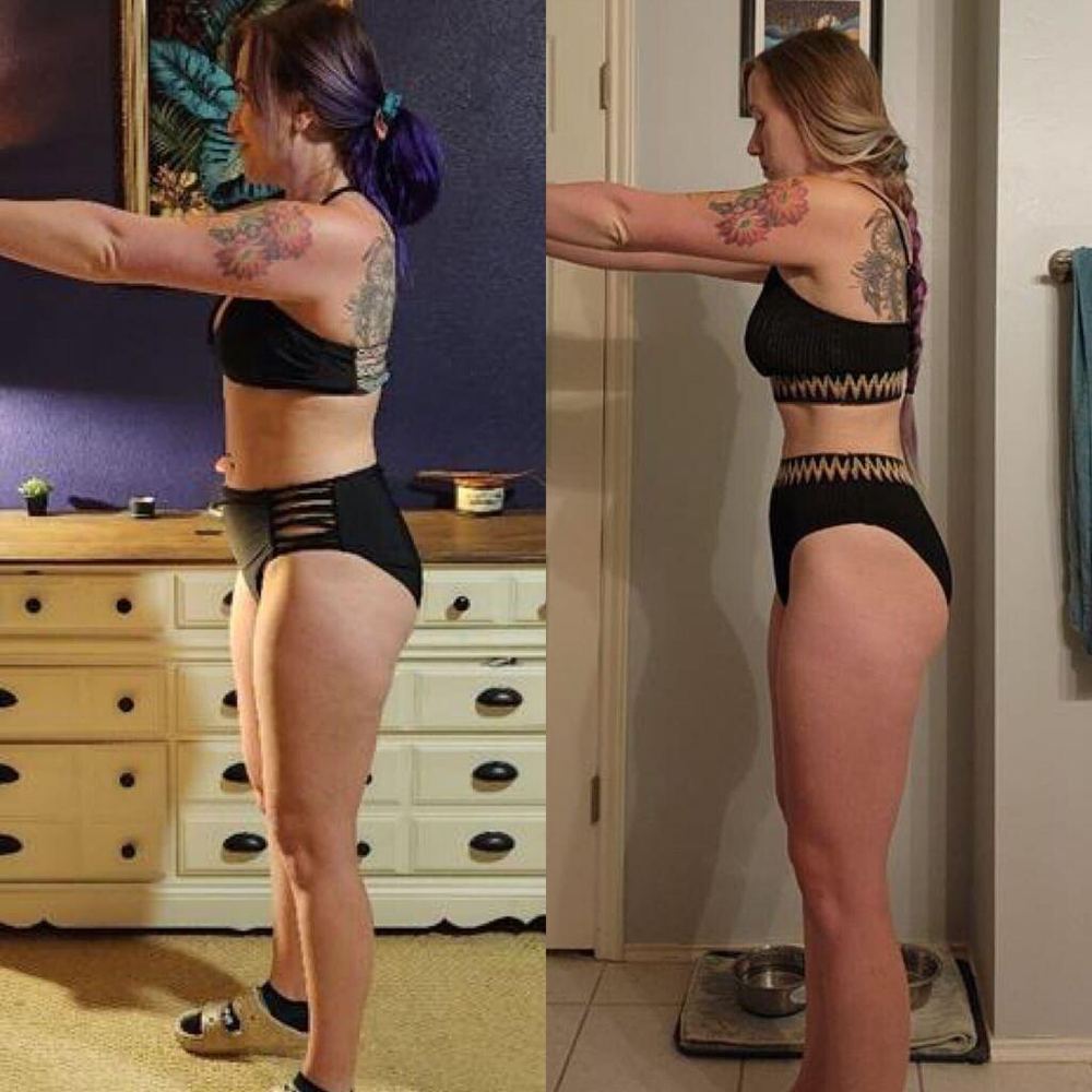 Annie before and after transformation