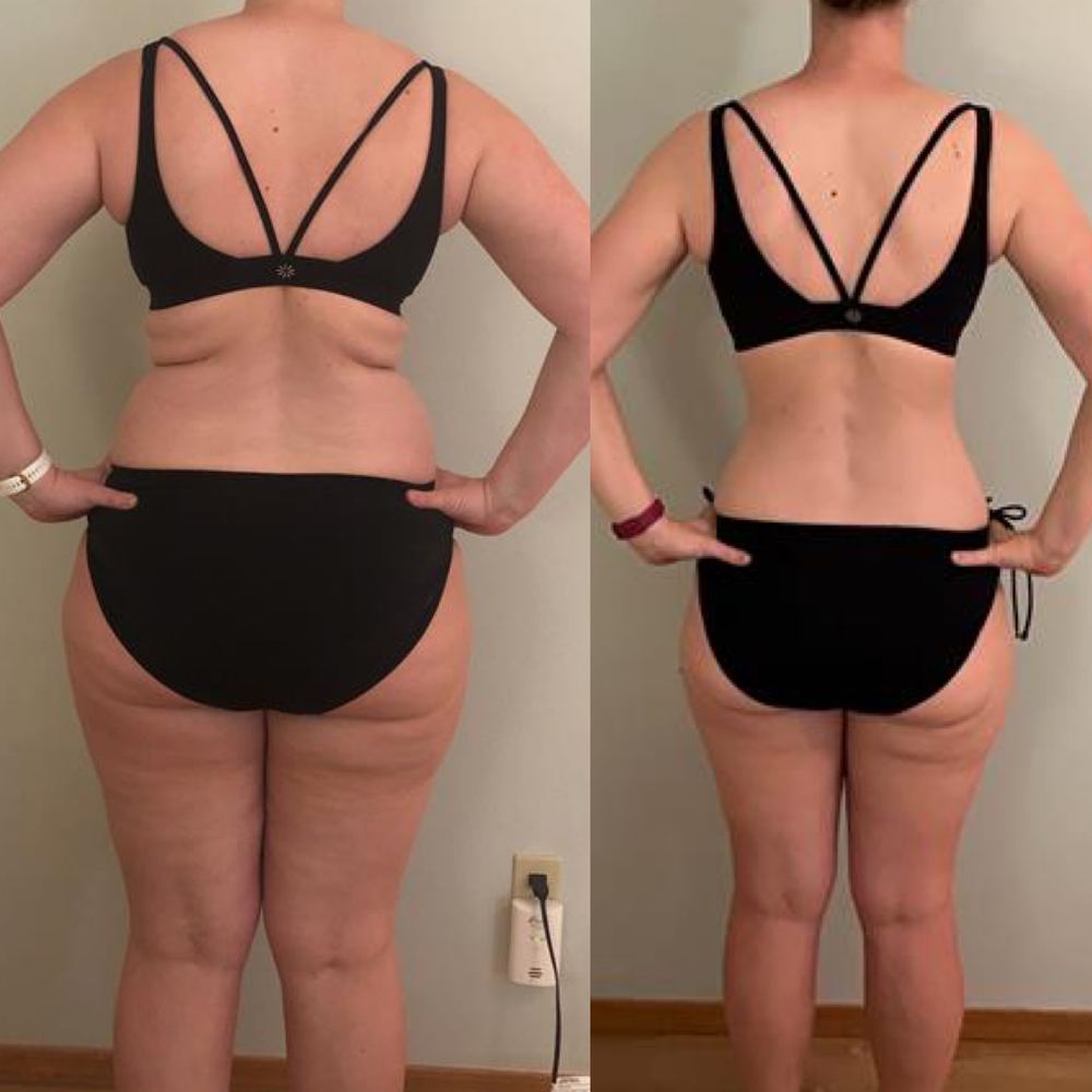 Beth before and after transformation, photo 2